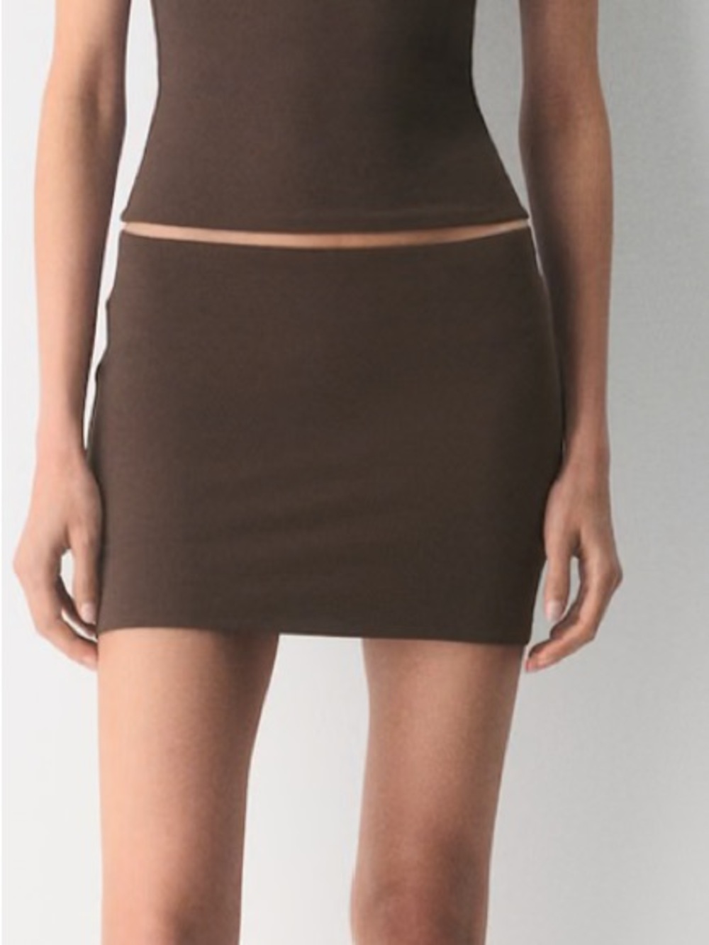 Aritzia Contour Enrich Skort brownish Green Size XL